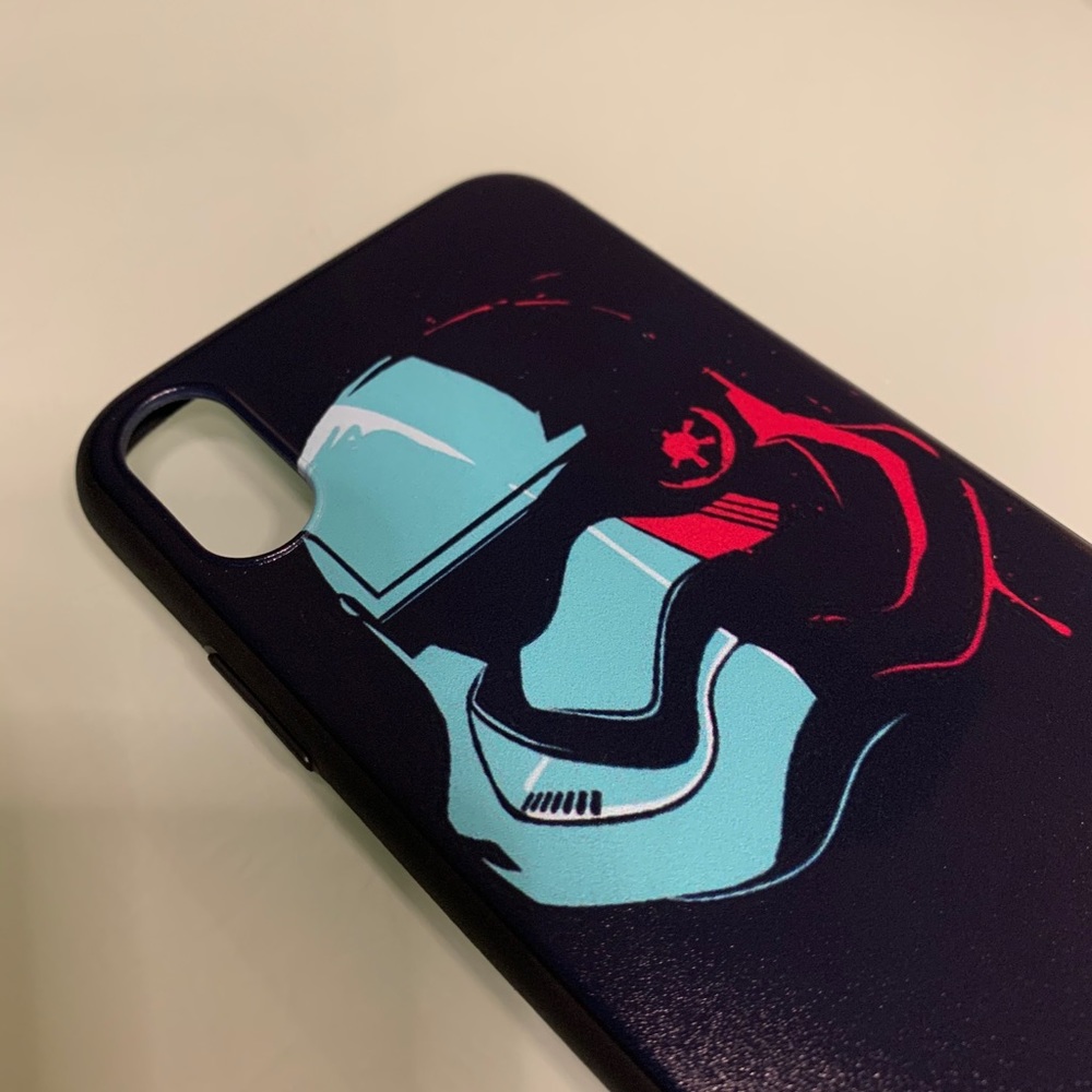 Star Wars Apple Iphone XS case cover Storm Trooper
